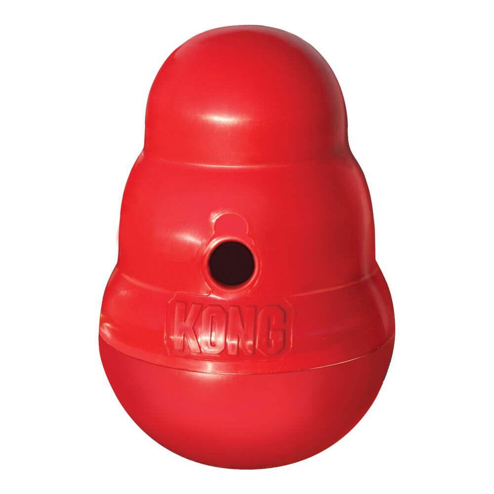 KONG Wobbler röd godisboll för hund