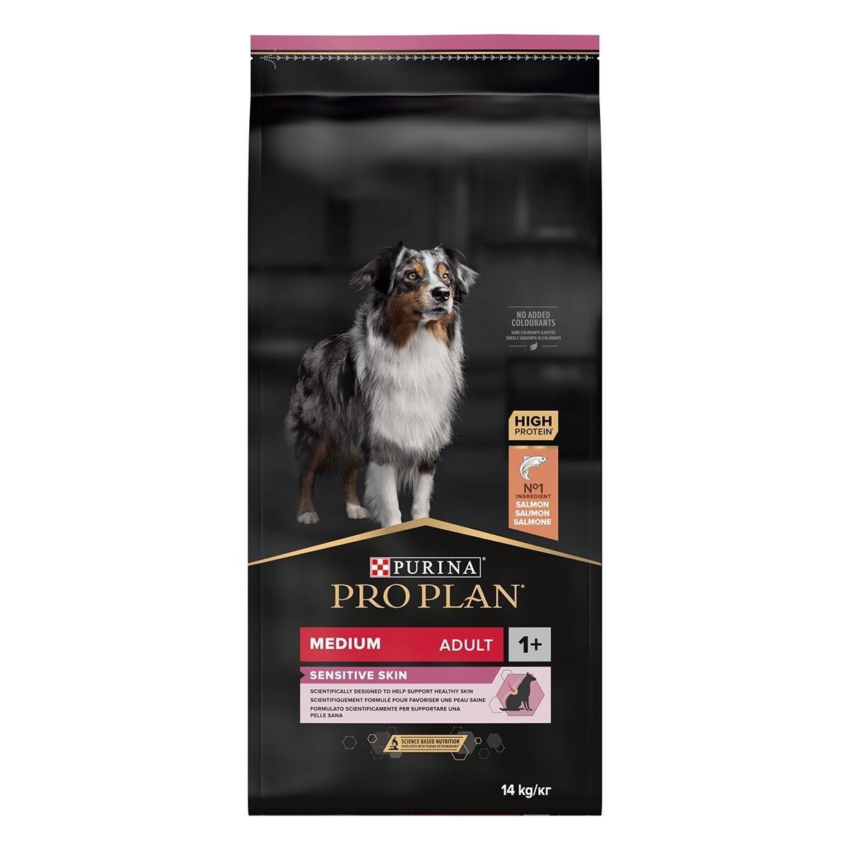 Purina Pro Plan Sensitive Skin Salmon torrfoder till hund