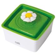 Catit Mini Flower vattenfontän i kompakt vit plastutförande