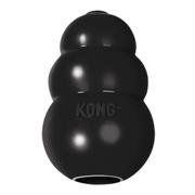 KONG Extreme tuggleksak i svart naturgummi