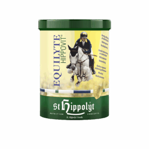 St. Hippolyt Equilyte, elektrolyttillskott för häst, 1 kg