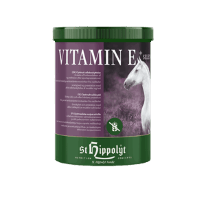 St. Hippolyt Vitamin E + Selen, mineraltillskott för häst, 1 kg
