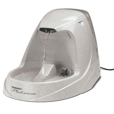 PetSafe Drinkwell Platinum dricksfontän med vattenfallsdesign