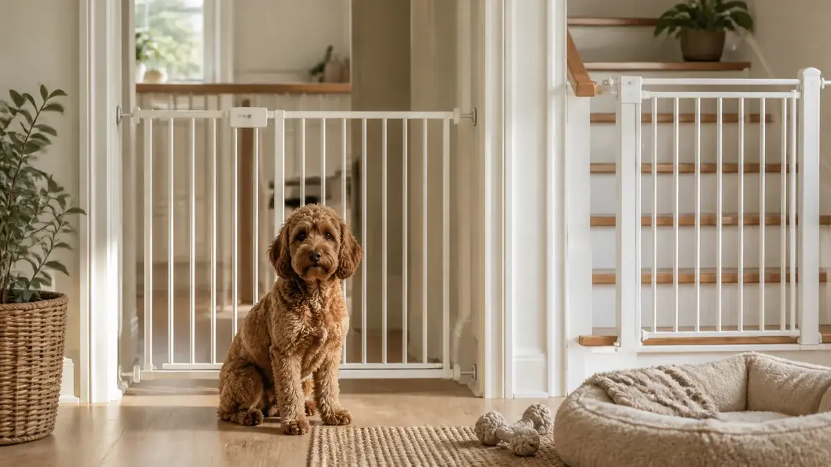 Hundgrind 2026 – rätt grind för dörr, trappa och öppen planlösning