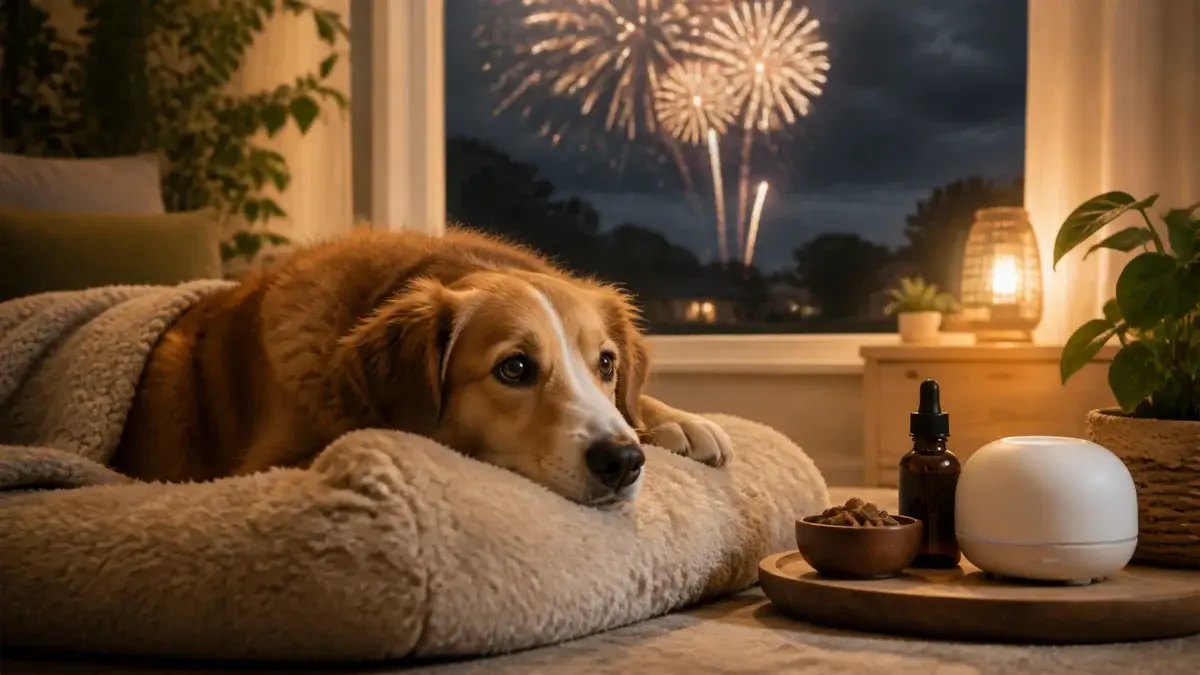 Lugnande hund 2026: hjälp mot oro, fyrverkerier och ångest