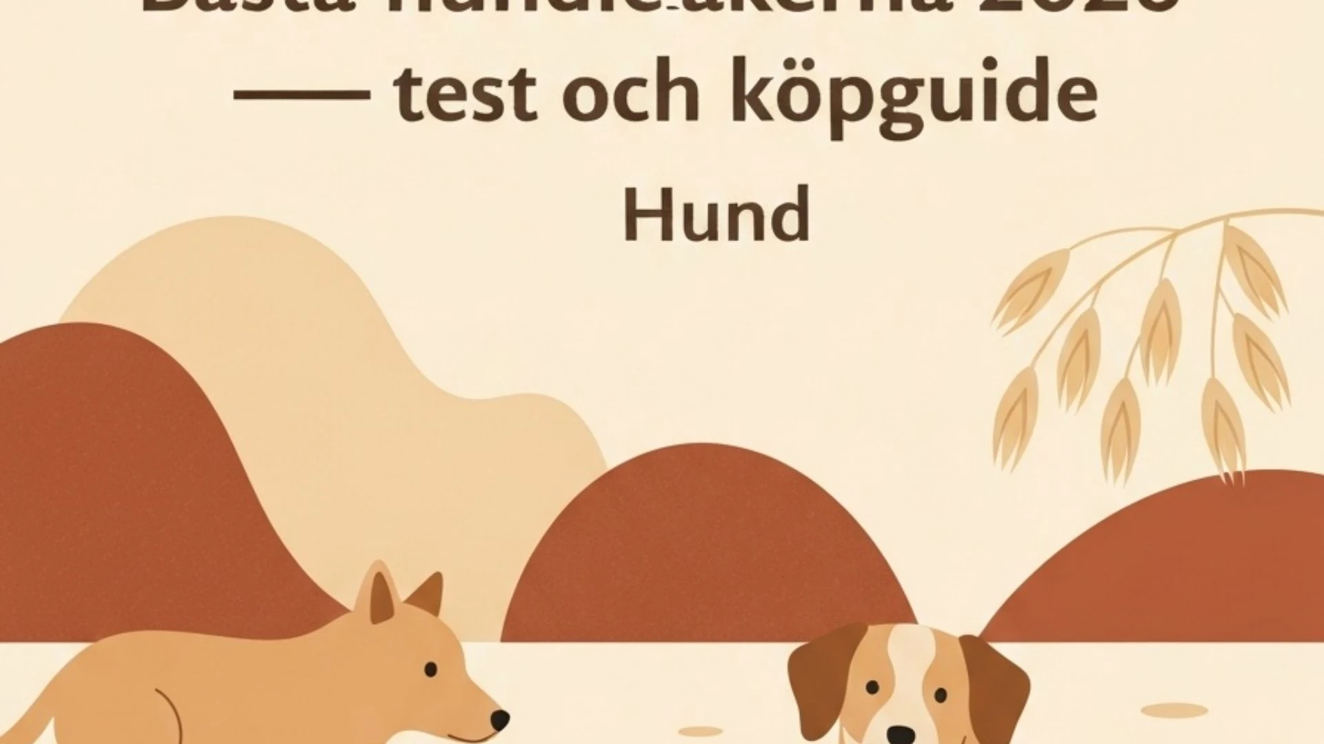 Bästa hundleksakerna 2026 – test och köpguide